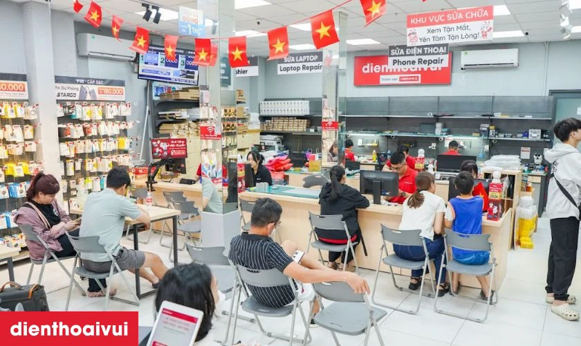 Địa chỉ thay camera trước