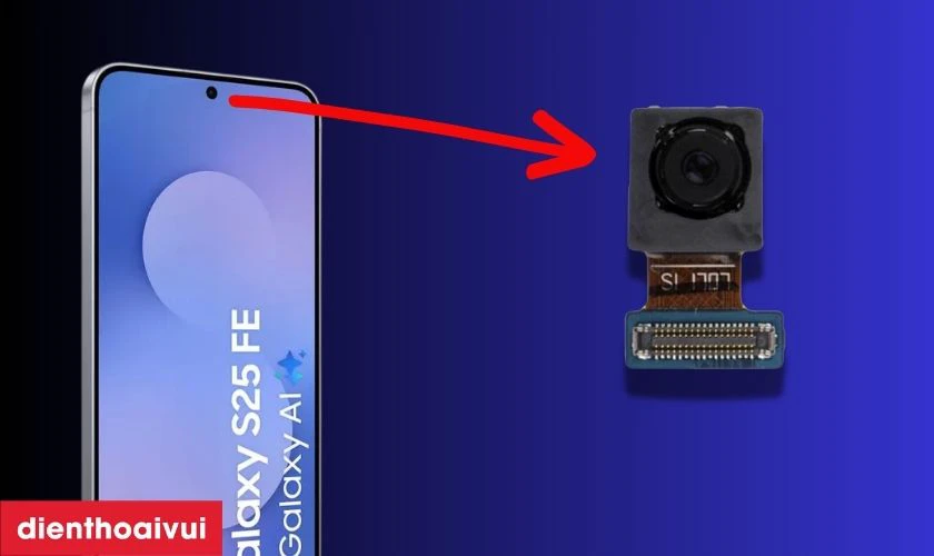 Thay camera trước S25 FE c&oacute; ảnh hưởng đến chất lượng h&igrave;nh ảnh kh&ocirc;ng?