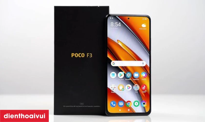 Tổng quan camera trước Xiaomi Poco F3