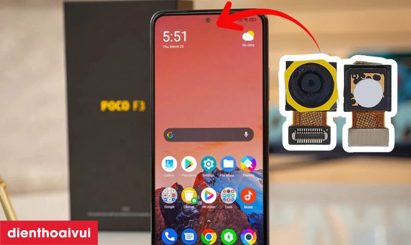 C&oacute; n&ecirc;n thay camera trước cho Xiaomi Poco F3 kh&ocirc;ng?