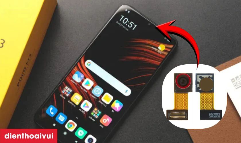 C&oacute; n&ecirc;n thay camera trước cho Poco M3 kh&ocirc;ng?