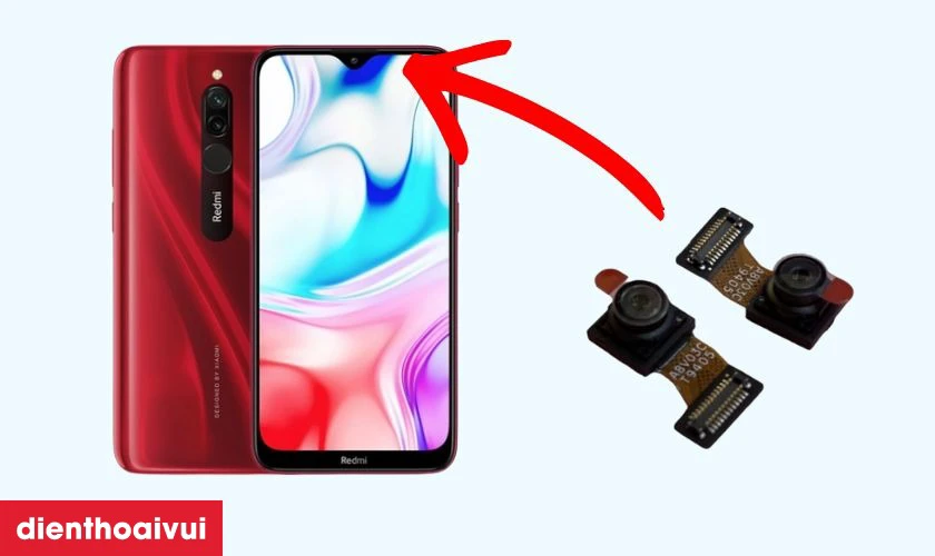 Thay camera trước Xiaomi Redmi 8 c&oacute; ảnh hưởng đến chất lượng h&igrave;nh ảnh kh&ocirc;ng?