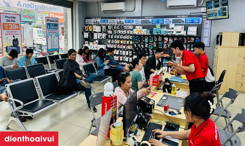 Cửa hàng thay camera trước Xiaomi Redmi 9C chính hãng, lấy liền tại Điện Thoại Vui