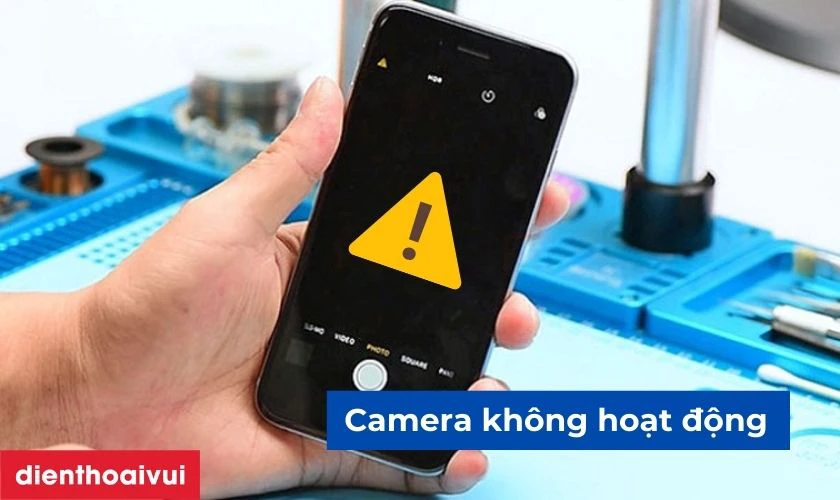 Camera trước không hoạt động