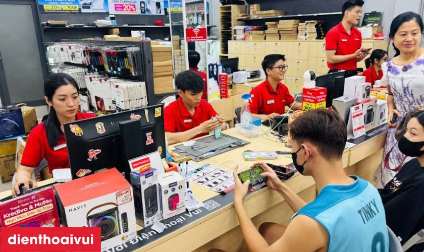 Máy sẽ được bàn giao lại cho khách hàng