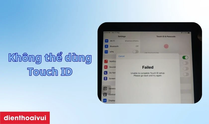 Khi nào cần thay cáp home iPad Air 3?