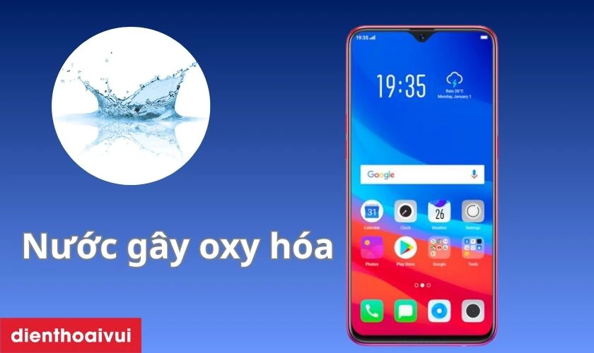 Nguy&ecirc;n nh&acirc;n c&aacute;p Home của điện thoại OPPO F9 bị hỏng, liệt