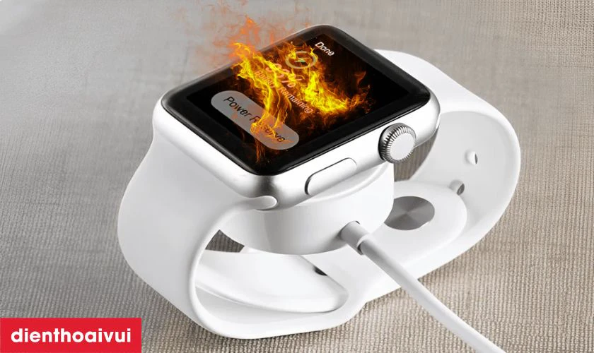 Nguyên nhân cáp nguồn Apple Watch Series 4 bị hỏng