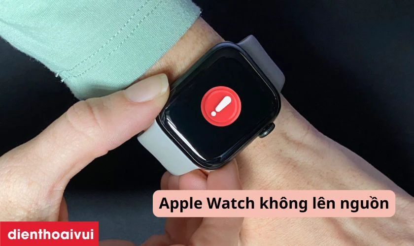 Dấu hiệu Apple Watch Series 6 44mm bị hỏng c&aacute;p nguồn