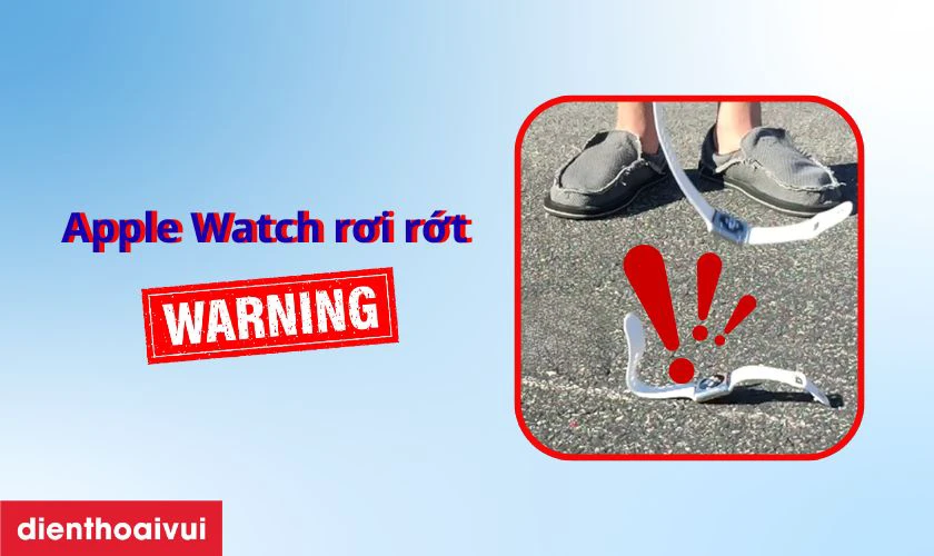 Va đập làm cáp nguồn Apple Watch Ultra 2 bị hỏng