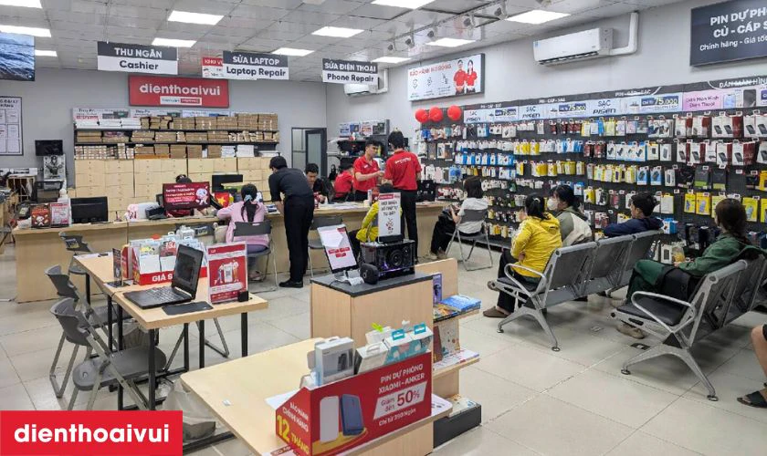 Chọn Điện Thoại Vui để thay cáp nguồn chất lượng