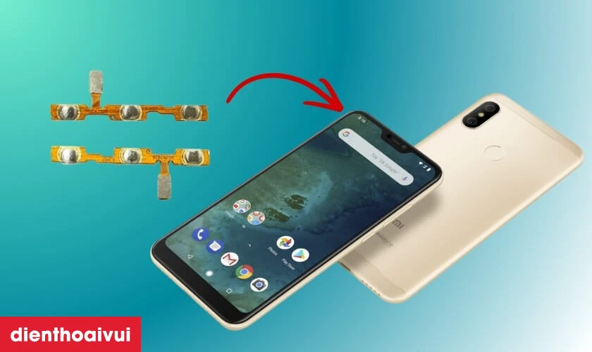 Cần lưu ý gì trước khi thay cáp nguồn / cáp volume Xiaomi Mi A2 Lite