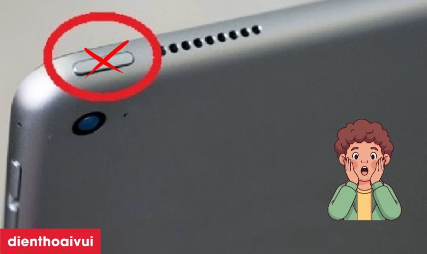 Nguy&ecirc;n nh&acirc;n c&aacute;p nguồn iPad Mini 2 bị hỏng