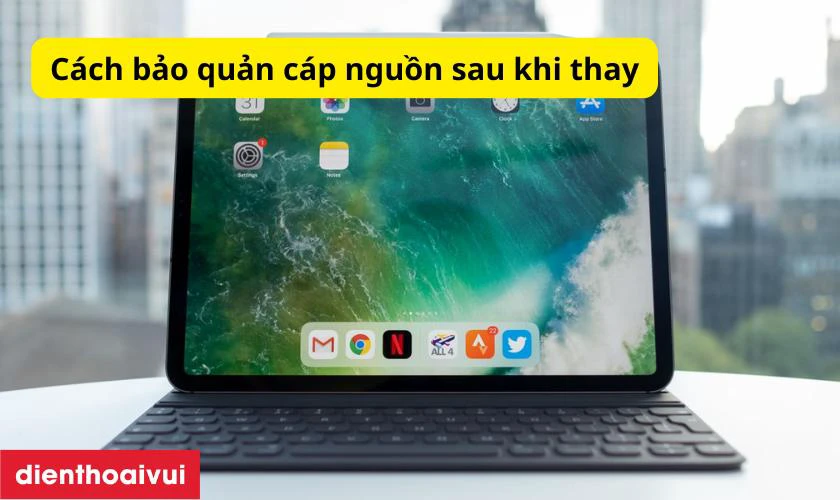 C&aacute;ch bảo quản c&aacute;p nguồn sau khi thay