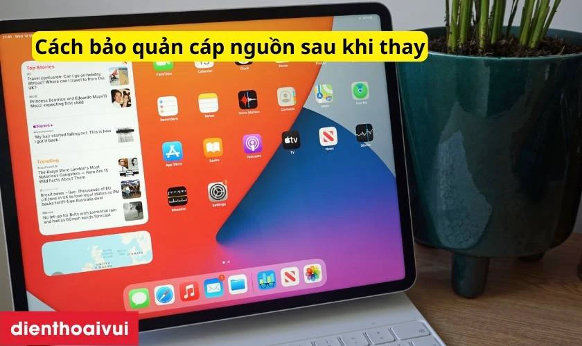 C&aacute;ch bảo quản c&aacute;p nguồn sau khi thay mới