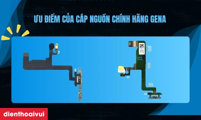Ưu điểm của cáp nguồn chính hãng GENA