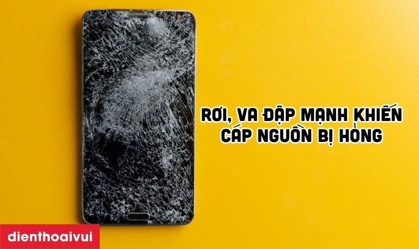 Nguyên nhân cáp nguồn Oppo A71 bị hư hỏng