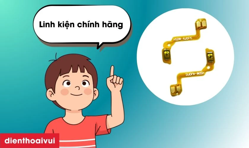 Lựa chọn linh kiện ch&iacute;nh h&atilde;ng, chất lượng