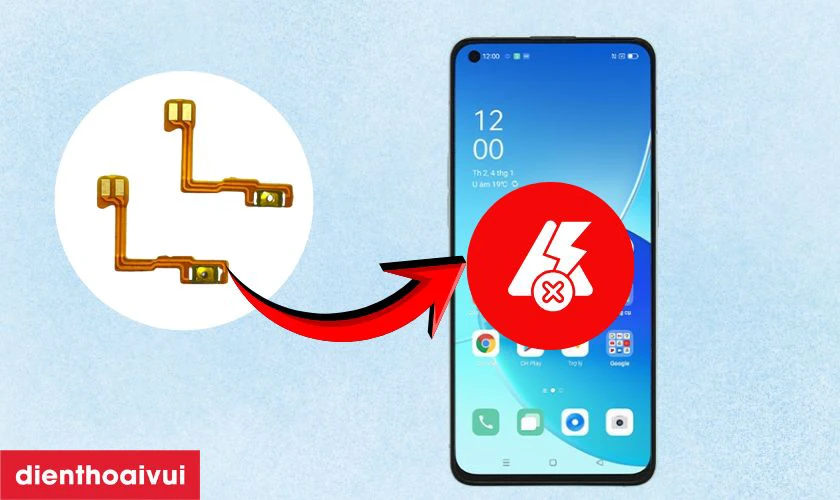 Thay c&aacute;p nguồn OPPO Reno l&agrave; g&igrave;?