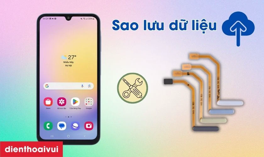 Sao lưu dữ liệu quan trọng