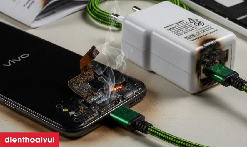 Nguy&ecirc;n nh&acirc;n c&aacute;p nguồn của điện thoại bị hỏng