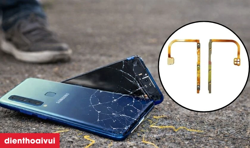 Nguy&ecirc;n nh&acirc;n c&aacute;p nguồn volume của điện thoại Samsung Galaxy A9 2018 bị hỏng