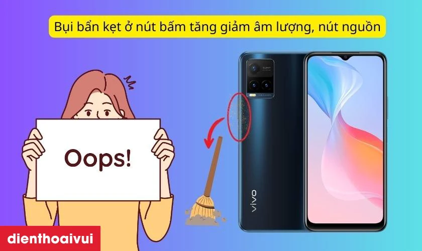 Nguyên nhân cáp nguồn / cáp volume của điện thoại Vivo Y21S bị hỏng