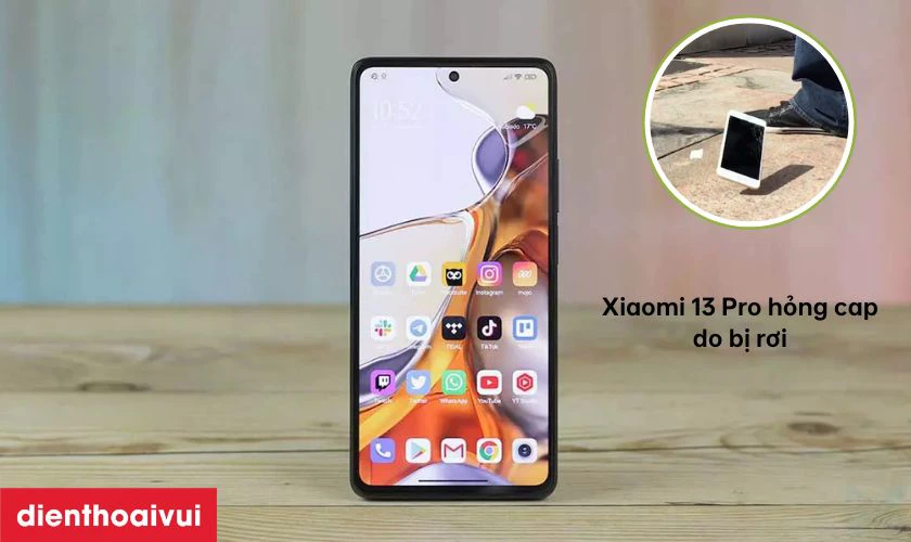 Nguyên nhân cáp nguồn Xiaomi 13 Pro bị hư hỏng