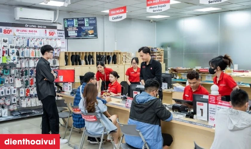 Quy tr&igrave;nh thay c&aacute;p nguồn Xiaomi Mi 9 uy t&iacute;n tại Điện Thoại Vui