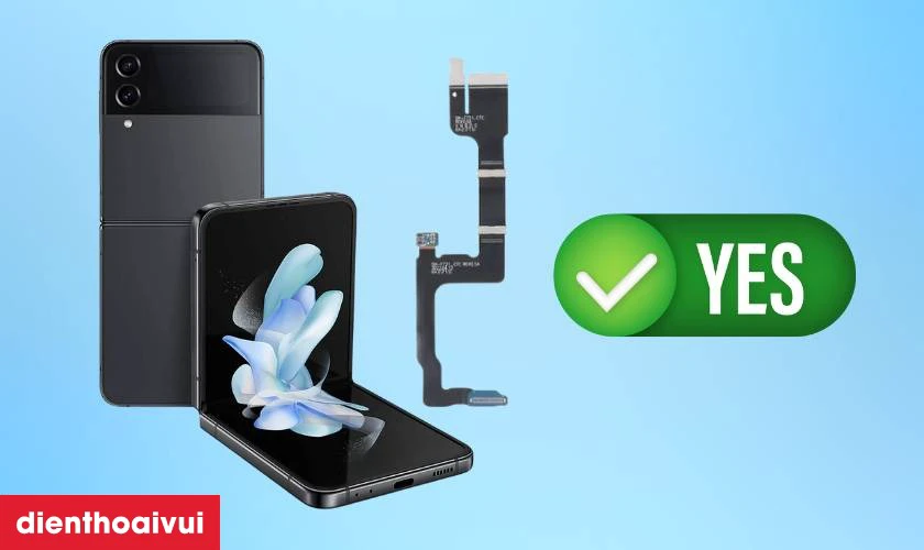 Có nên thay cáp nối main Samsung Galaxy Z Flip 4 chính hãng Safety không