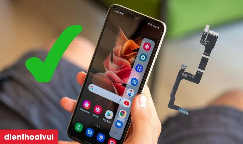 Tại sao bạn cần thay cáp nối main Samsung Galaxy Z Flip 4 chính hãng Safety