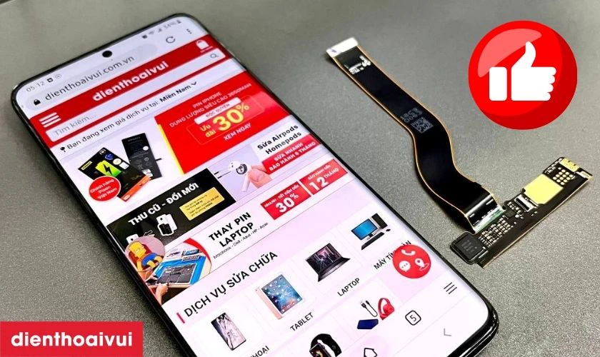 Có nên thay cáp nối main Samsung Galaxy Z Fold 2 không?