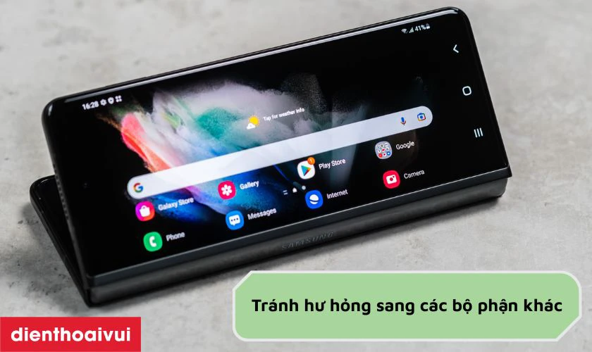 Thay cáp nối main mới để tránh lan rộng hư hỏng sang các bộ phận khác