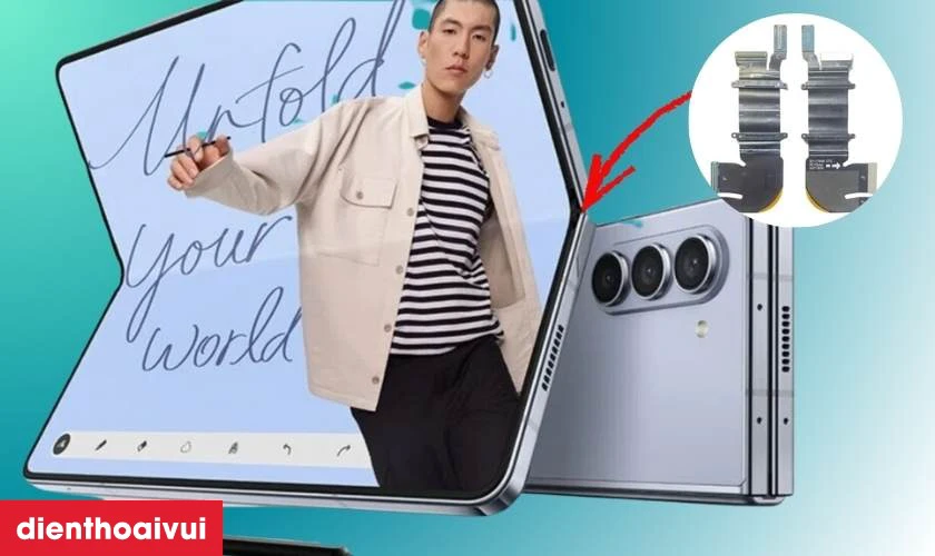 Giới thiệu c&aacute;p nối main Samsung Z Flip 5 h&atilde;ng Safety