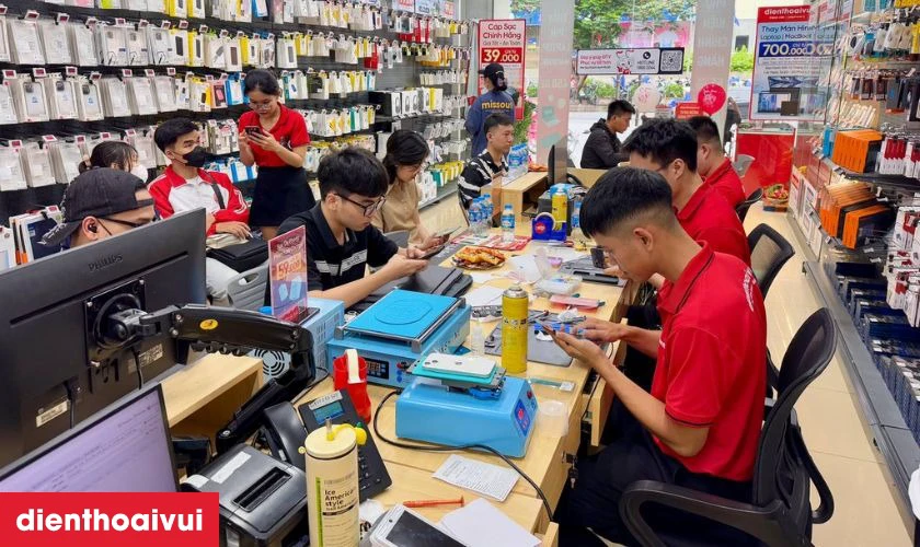 Quy trình thay chân sạc Samsung A70 chuyên nghiệp