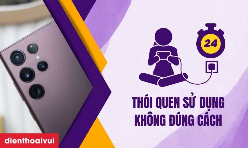 Thói quen sử dụng không đúng cách làm chân sạc hỏng nhanh hơn