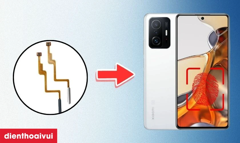 Thay c&aacute;p v&acirc;n tay Xiaomi Mi 11T Pro