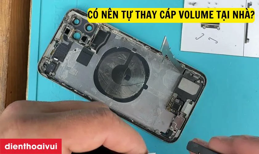 Có nên tự thay cáp volume tại nhà?