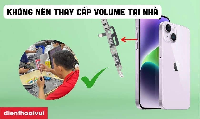 Có nên tự thay cáp volume tại nhà?