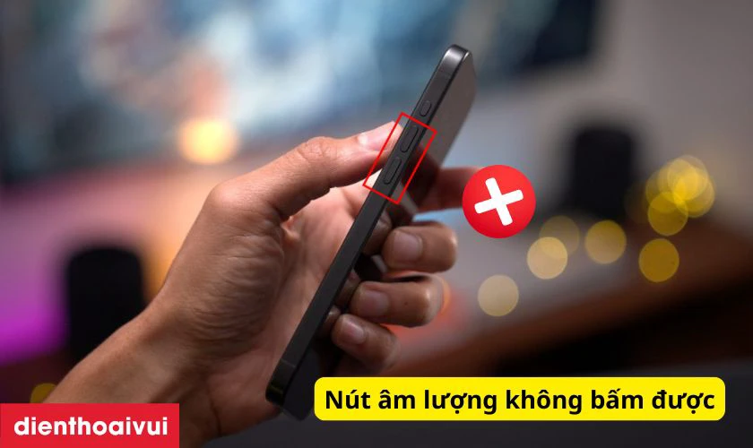 Dấu hiệu nhận biết c&aacute;p volume iPhone 15 Plus bị hỏng