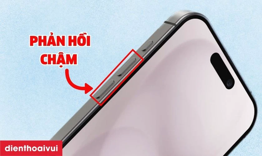 Dấu hiệu nhận biết cáp volume iPhone 16 bị hỏng