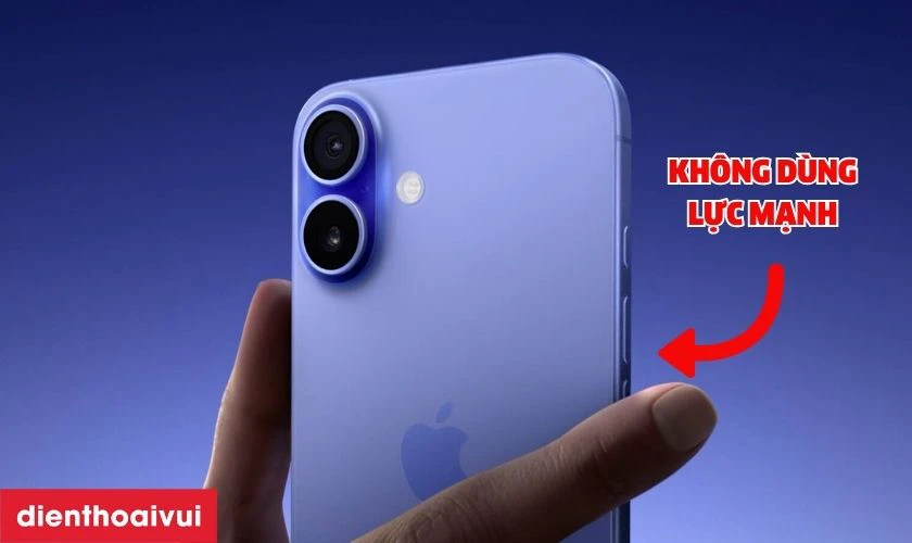 Cách bảo quản nút volume iPhone 16 chính hãng GENA sau khi thay