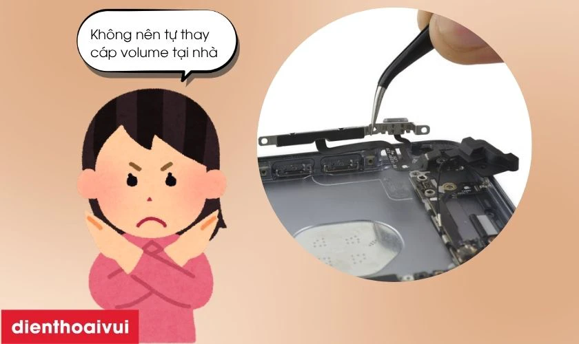 Có nên tự thay cáp volume tại nhà?