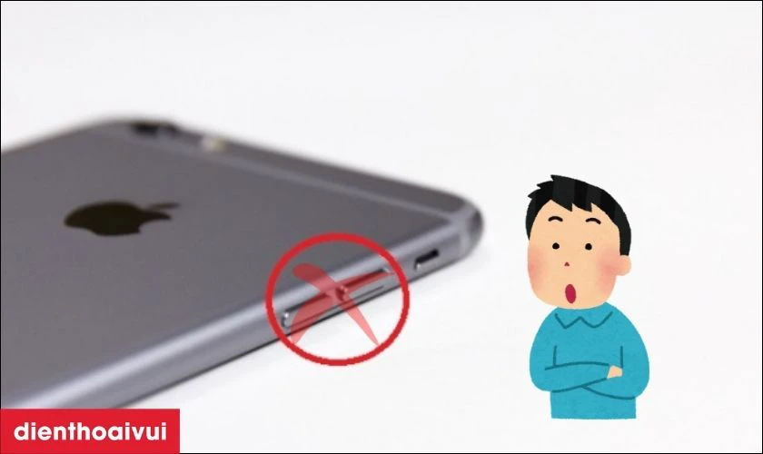 Dấu hiệu nhận biết cáp volume iPhone 7 bị hỏng