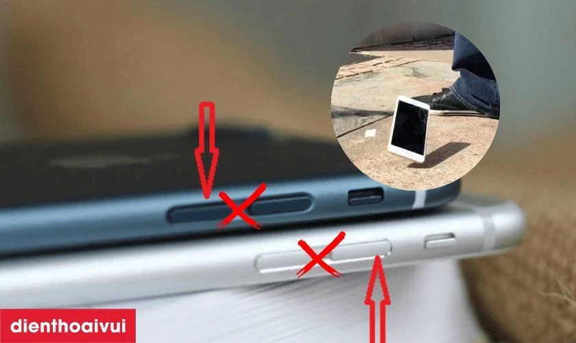 Nguyên nhân cáp volume iPhone 7 bị hỏng