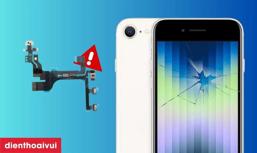 Nguyên nhân cáp volume iPhone SE bị hỏng
