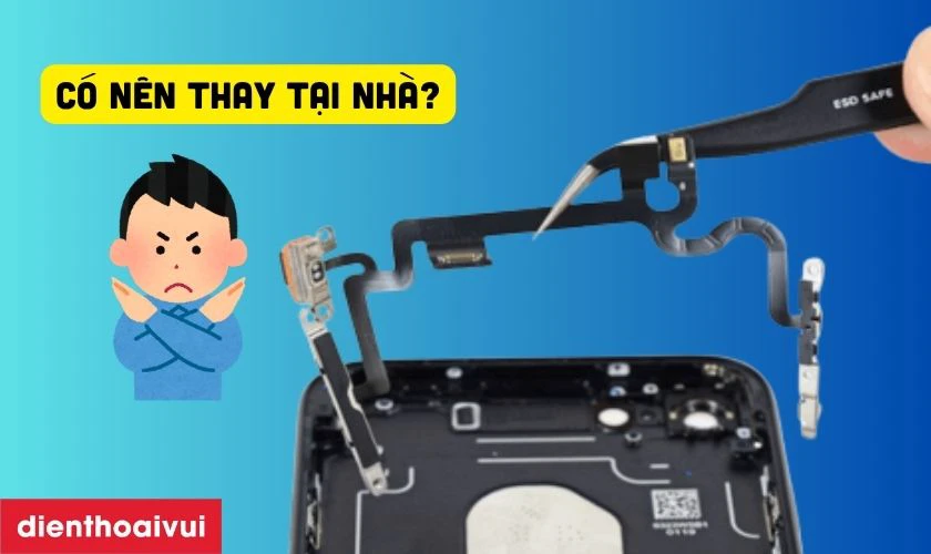 Có nên tự thay cáp volume tại nhà?