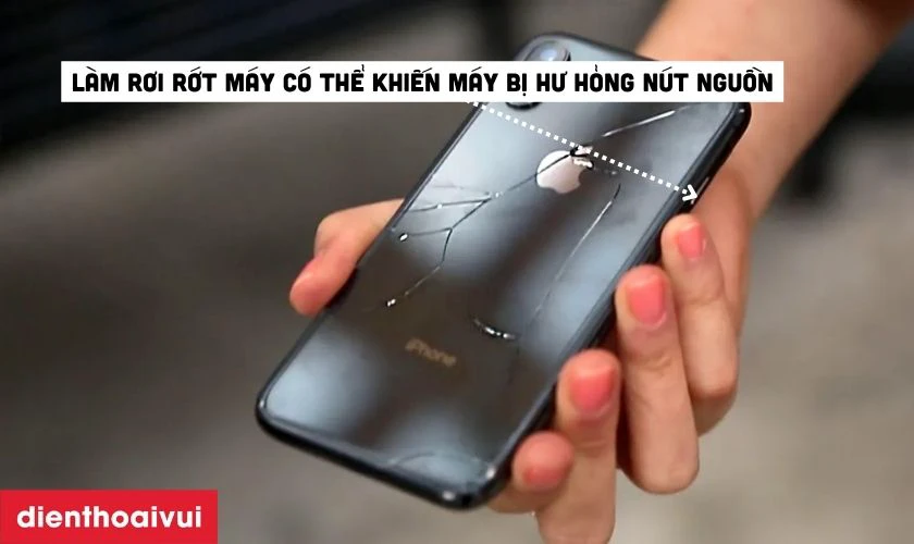Nguyên nhân cáp volume iPhone X bị hỏng
