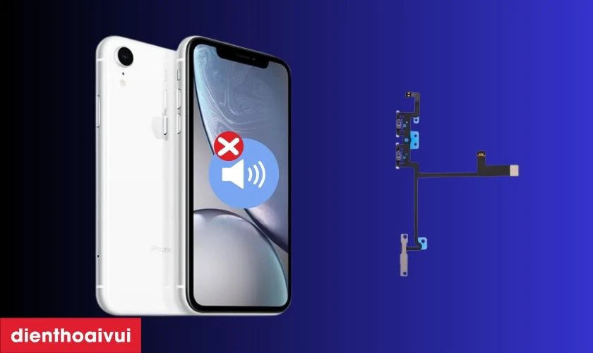 Dấu hiệu nhận biết c&aacute;p volume iPhone XR bị hỏng