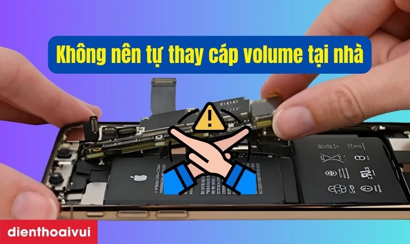 Có nên tự thay cáp volume tại nhà?
